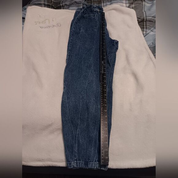 Aaron & Amber Paper Bag Waist and Baggy Mom Jeans Size S Pre-owned - Picture 12 of 14